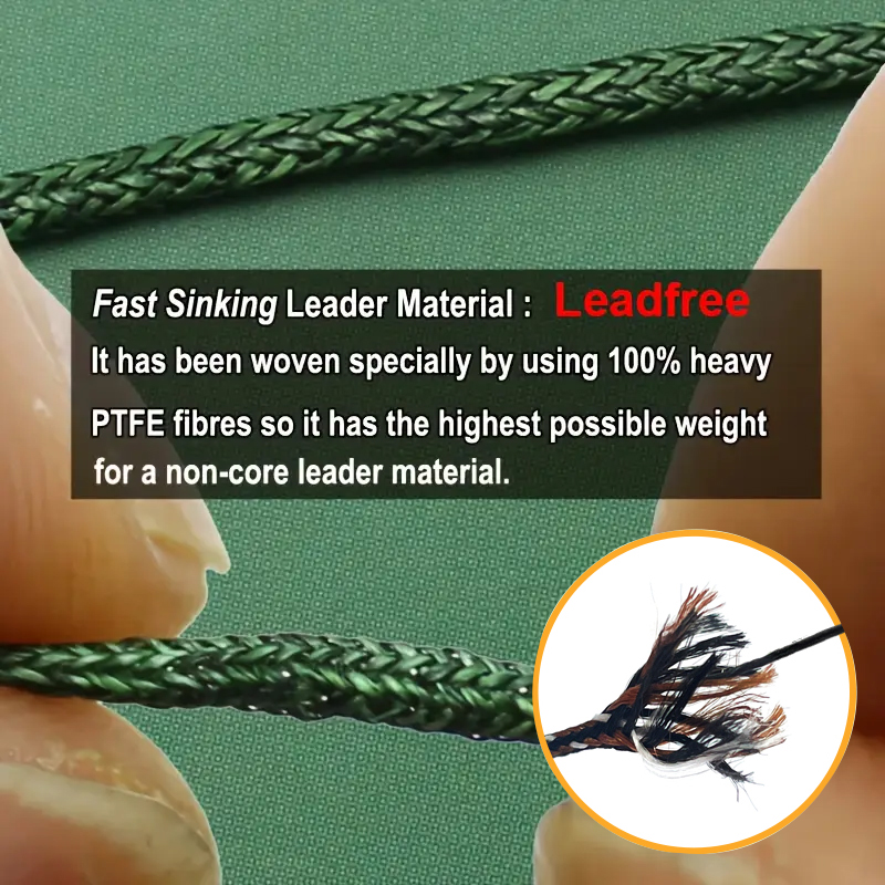 3/6 шт., леска для ловли карпа – обзор и цена Leader Line
